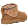UGG Классический ультра мини макси кудрявый ботинок каштановый (Женский) Женские кроссовки 1158263-CHE
