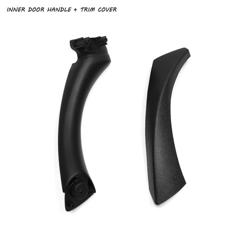 Автомобильные левые/правые внутренние дверные ручки/внутренняя дверная панель, ручка, накладка для BMW 3 серии E90 E91 325 330 318