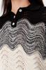Women's Fashion New Sweater Black Crop Knitwear Sweater