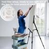 Portable Design Artist Easel Folding Stand Easel Sketch Drawing Metal Easel  Outdoor Sketching