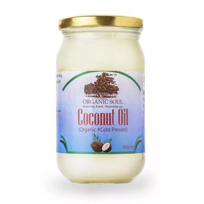 Кокосовое масло холодного отжима (350 мл), Coconut Oil,
