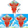 Koi Fish 3d Triangle Kite With Mechanical Craft And Large Line For Children And Festivals