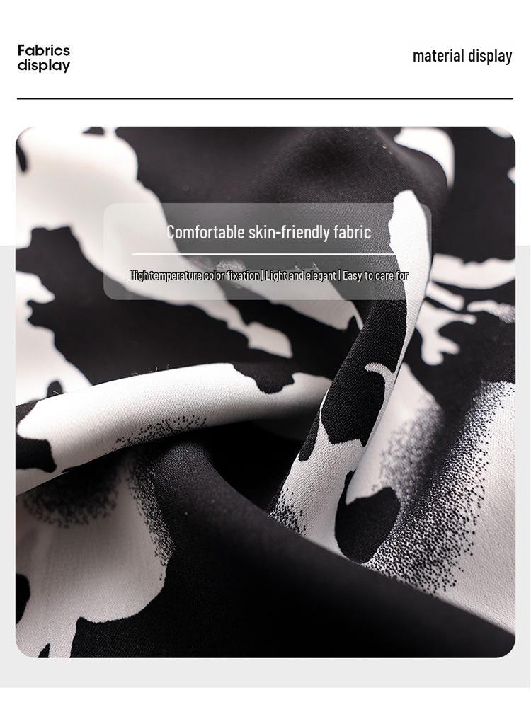 Летнее платье с цветочным принтом больших размеров - короткий рукав, подчеркнутая талия, тонкий фасон