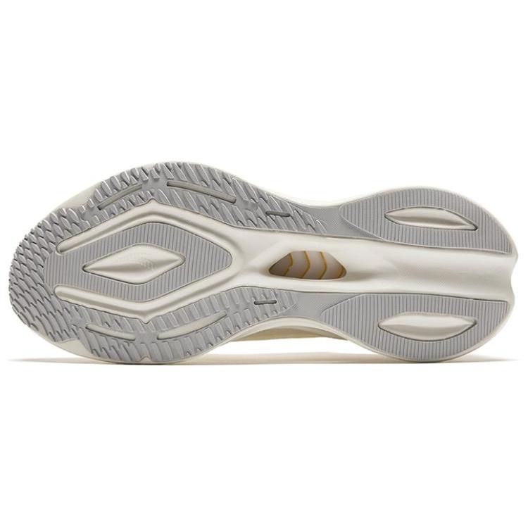 New Anta Cushioning Breathable Lightweight Low-Top Running Shoes Men's Beige 912425506-1