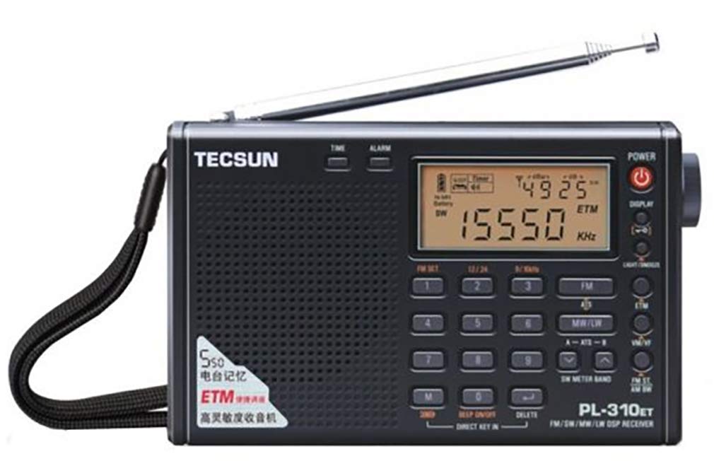 DSP Processing BCL Radio TECSUN Overseas Shortwave High Sensitivity Reception Successor Model of the Old Japanese Manual Included Shortwave/AM/FM