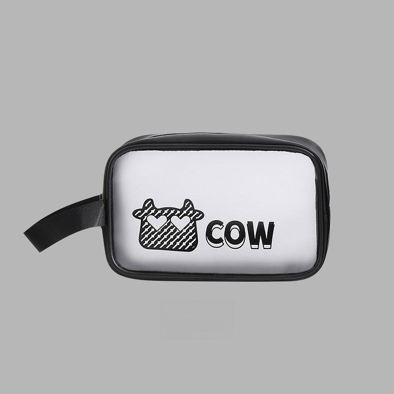 Transparent Cartoon Cosmetic Bag Portable Wash Bag Waterproof Travel Storage