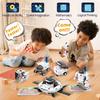 Solar Robot Toys Kits STEM Technology Science Kits Learning Astronaut Space Scientific Educational Toy for Kids Children Boys