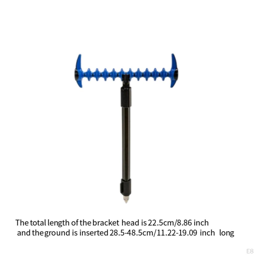 Подставка для удочки для карповой ловли, кронштейн для стойки, простая установка, многоцелевой захват