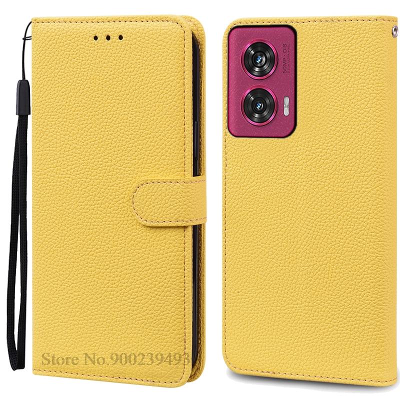 Для Motorola Edge 50 Fusion чехол-кошелек кожаный флип-чехол для Moto Edge 50 Fusion чехол-подставка книжка чехол-книжка Fundas Capa