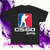 Новая футболка с активным логотипом CSGO, американская, смешная, размеры от S до 5XL