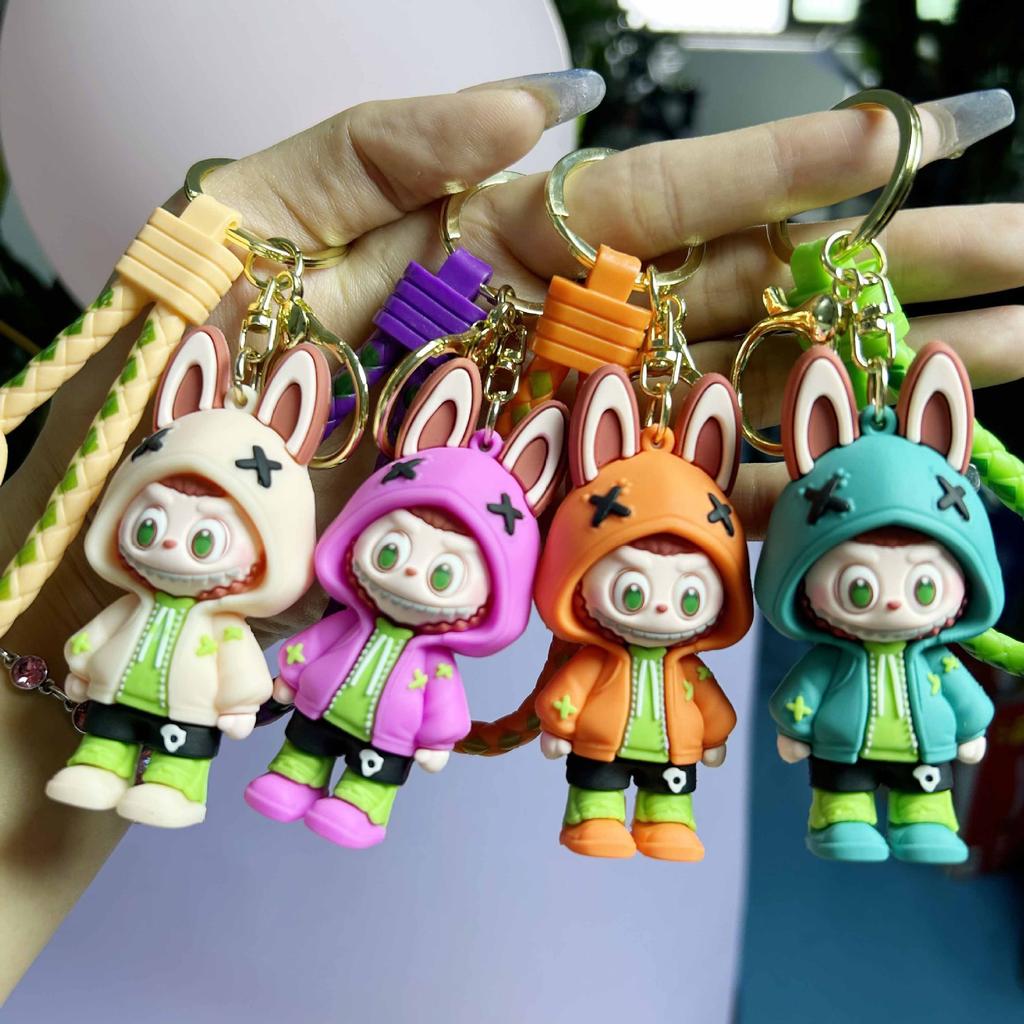 1 шт. Брелок-подвеска в виде овечки для пары, подвеска для ключей от машины или сумки