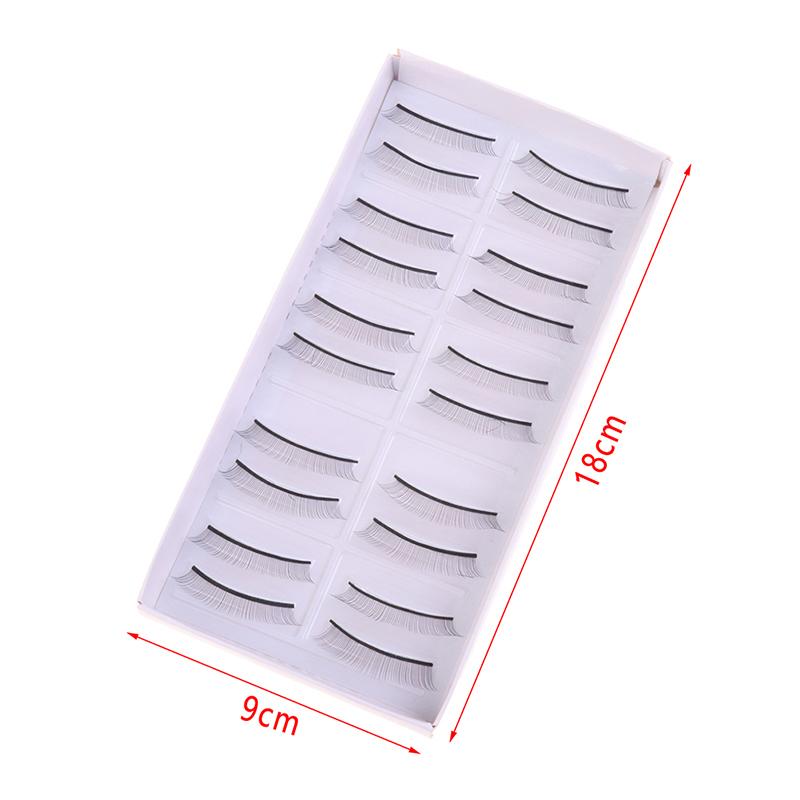 10 пар тренировочных ресниц, принадлежности для наращивания ресниц, тренировочная полоска для накладных ресниц