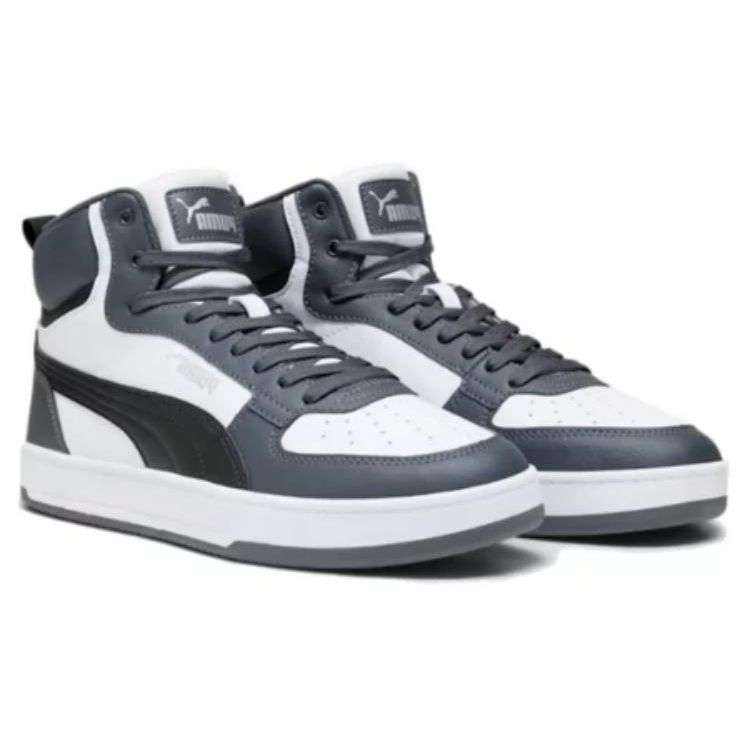 Puma Caven 2.0 Mid Casual Comfortable Durable High-Top Sneakers Unisex Sneakers Black White 392291-05