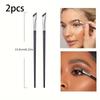 Набор кистей для подводки глаз Precision Angled Eyeliner Brush Set, щетина из полиэстера без запаха, подходит для всех типов кожи, прочная ручка из АБС-пластика, профессиональный инструмент для макияжа