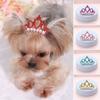 Cat Grooming Pet Headwear Pet Supplies Headdress Hair Clip Crown Shape Bow-tie Hairpin Dog Bowknot