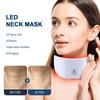 NEW Neck LED Mask 7 Colors Photon Anti-Wrinkle Skin Brightening Neck Beauty Mask Skin Tightening Neck Wrinkle Remover Skin Care