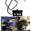 Waterproof Tail License Plate Light Motorcycle LED License Plate Light Aluminum Number Plate Lamp Motorbike Accessories