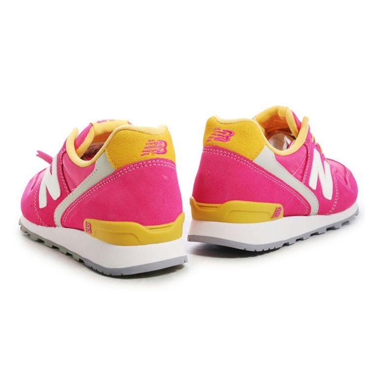 New Balance Nb 996 Classic Color Block Suede Durable Low Top Running Shoes Women Sneaker Pink WR996CM