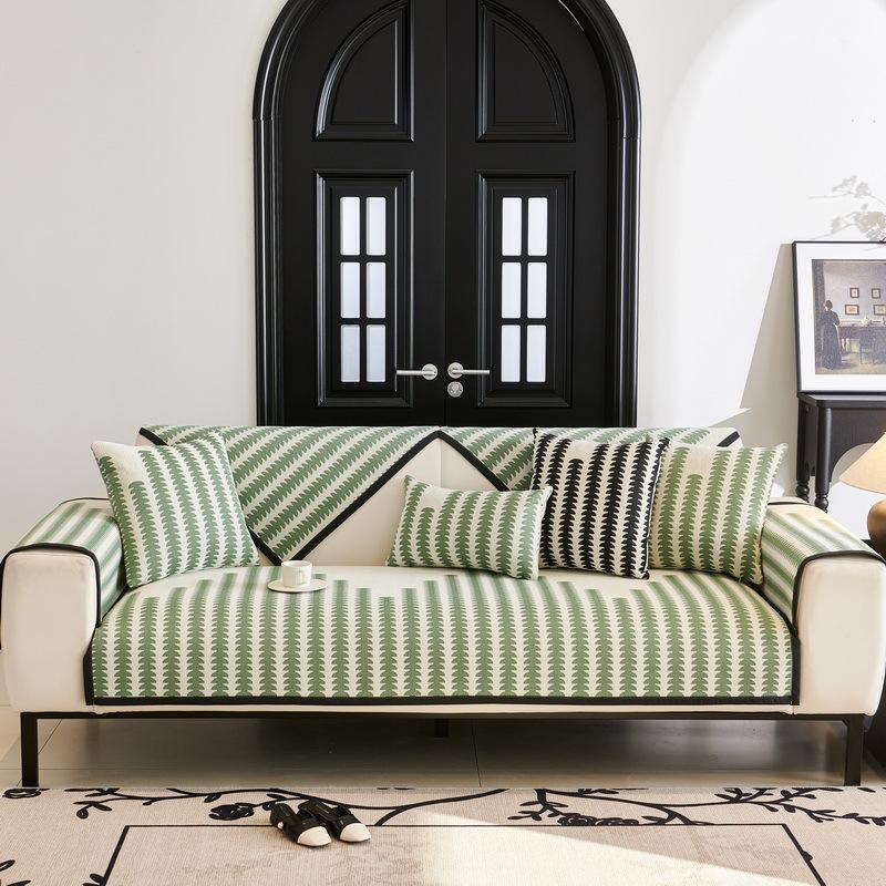 Nordic Simple Sofa Cushion Autumn And Winter Thickened Plush Sofa Seat Cushion Non-Slip Seat Cushion Advanced Sofa Cover Towel