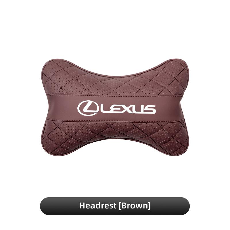 AIT1 Car Seat Head Support Cushion Lumbar Pillow Interior Accessories For Lexus F SPORT LBX NX RX 350h 450h ES UX 300e GS GX IS LS LX