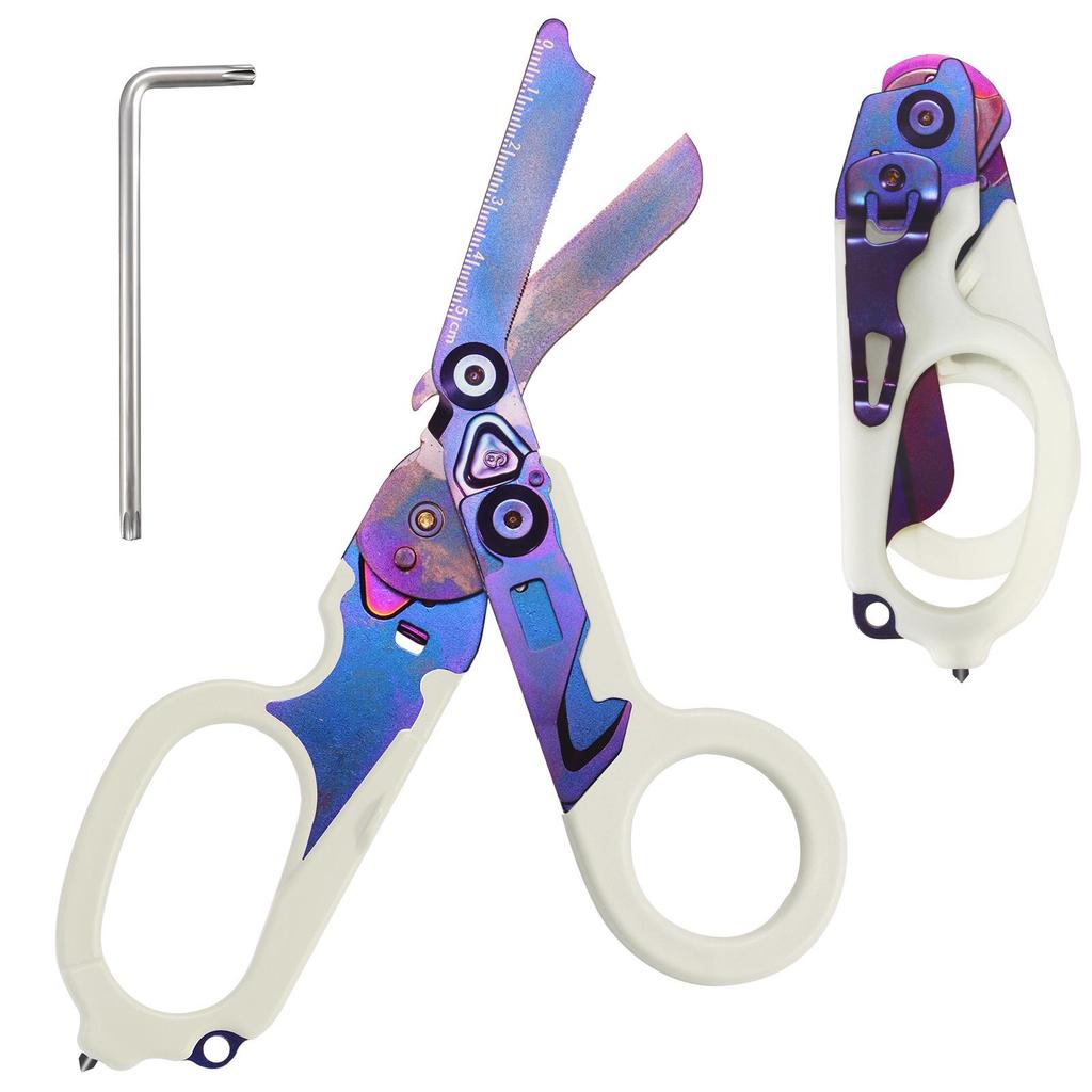 Тактические ножницы-кусачки Leatherman Raptor с ножнами K, Черный/Желтый.