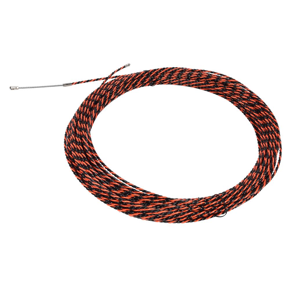 50м Стальной трос с пластиковым покрытием, устойчивый к коррозии, двухцветный, для лифта, крана, трактора
