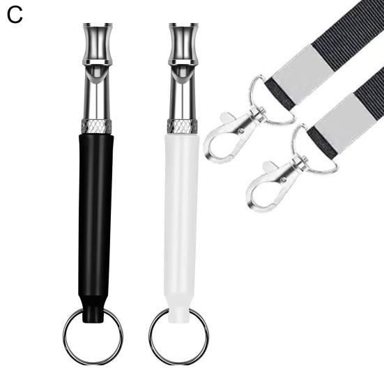 Свисток для собак, профессиональный отзыв, свистки для дрессировки собак с регулируемым шнурком, бесшумный ультразвуковой свисток для собак, чтобы остановить лай соседской собаки