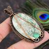 Варисцит Ручная работа Медная проволока Обертка Ювелирный кулон 2.84 N8l34