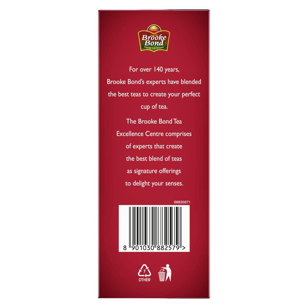 Чай Brooke Bond Red Label Natural Care 500/575 г Упаковка С 5 Аюрведическими Ингредиентами Черный Чай