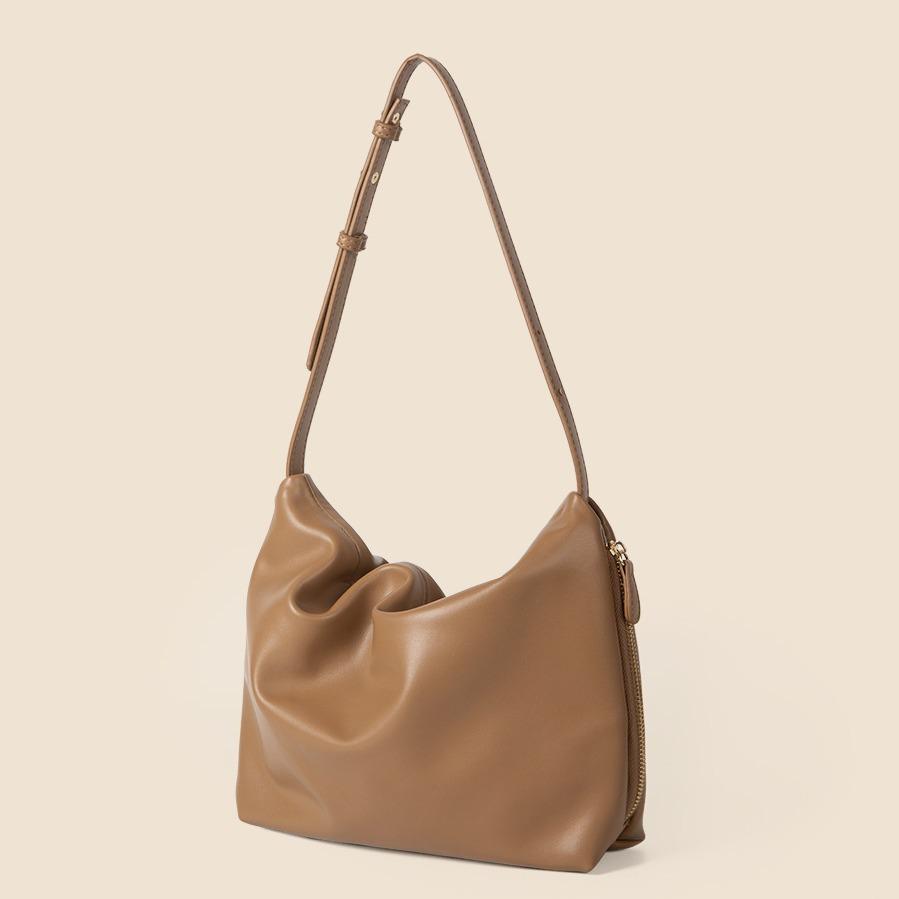 Простая сумка-тоут для женщин Senior Sense Temperament Everything Soft Leather Большая вместительная сумка-тоут