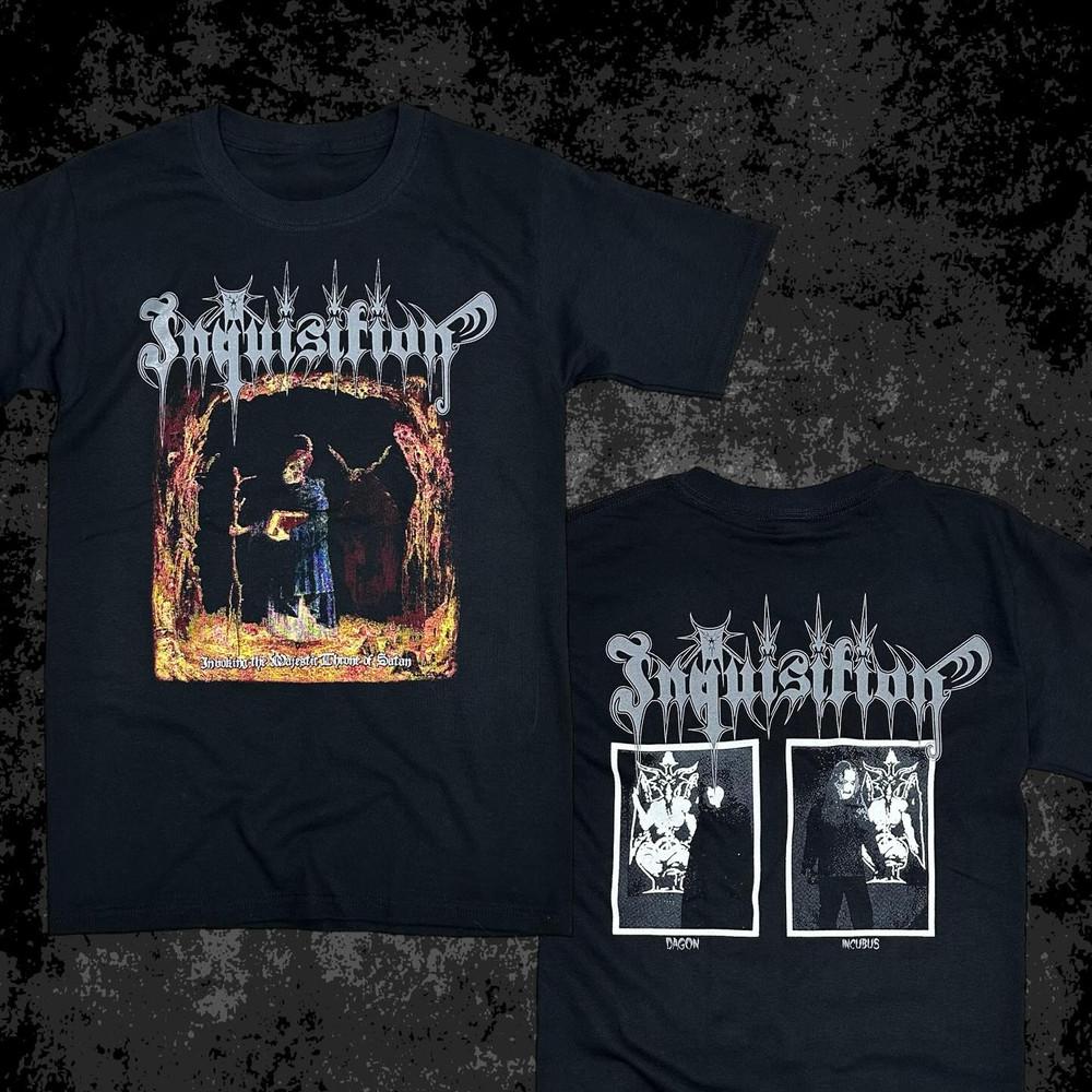 Collection Inquisition Band Album Heavy Cotton Black All Size T ShiEN6EN669 Unisex T-Shirt