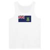 Débardeur - Drapeau des iles Vierges britanniques - Белый - 100% хлопок - Coupe ajustée - Mixte