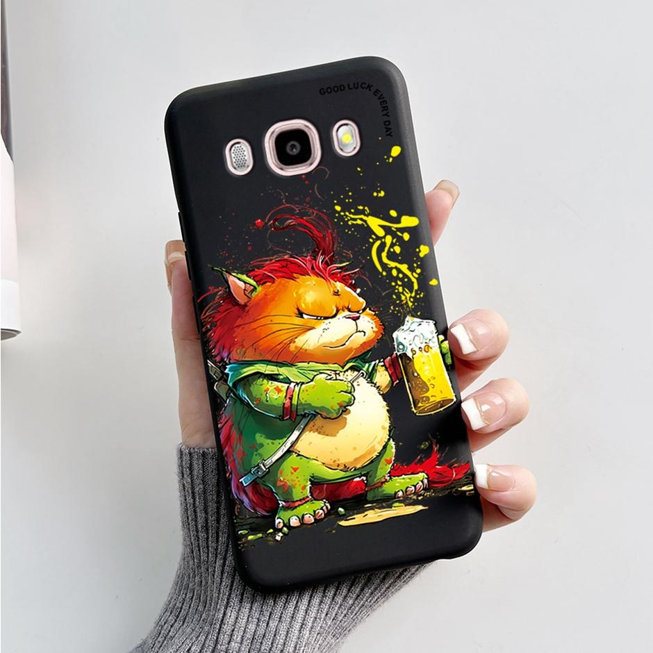 Для Samsung Galaxy J7 2016 Чехол-накладка с рисунком в новом стиле Для Samsung Galaxy J7 2016 Милые мультяшные Толстые модные чехлы