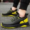 New Men's Multicolor Breathable Sneakers Non-slip Wear-resistant Thick Sole Running Shoes