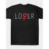 Рубашка LOVER LOSER Размер US Модная Уличная одежда Мужская Одежда для Графических Дизайнеров Дышащая Стильная Унисекс Немного Удобная Мягкая Повседневная Эластичный Топ