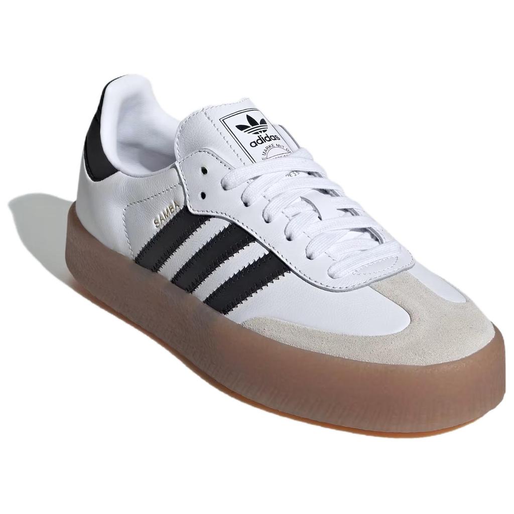 Sambae Wmns Adidas Originals 'White Black Gum' JI1349