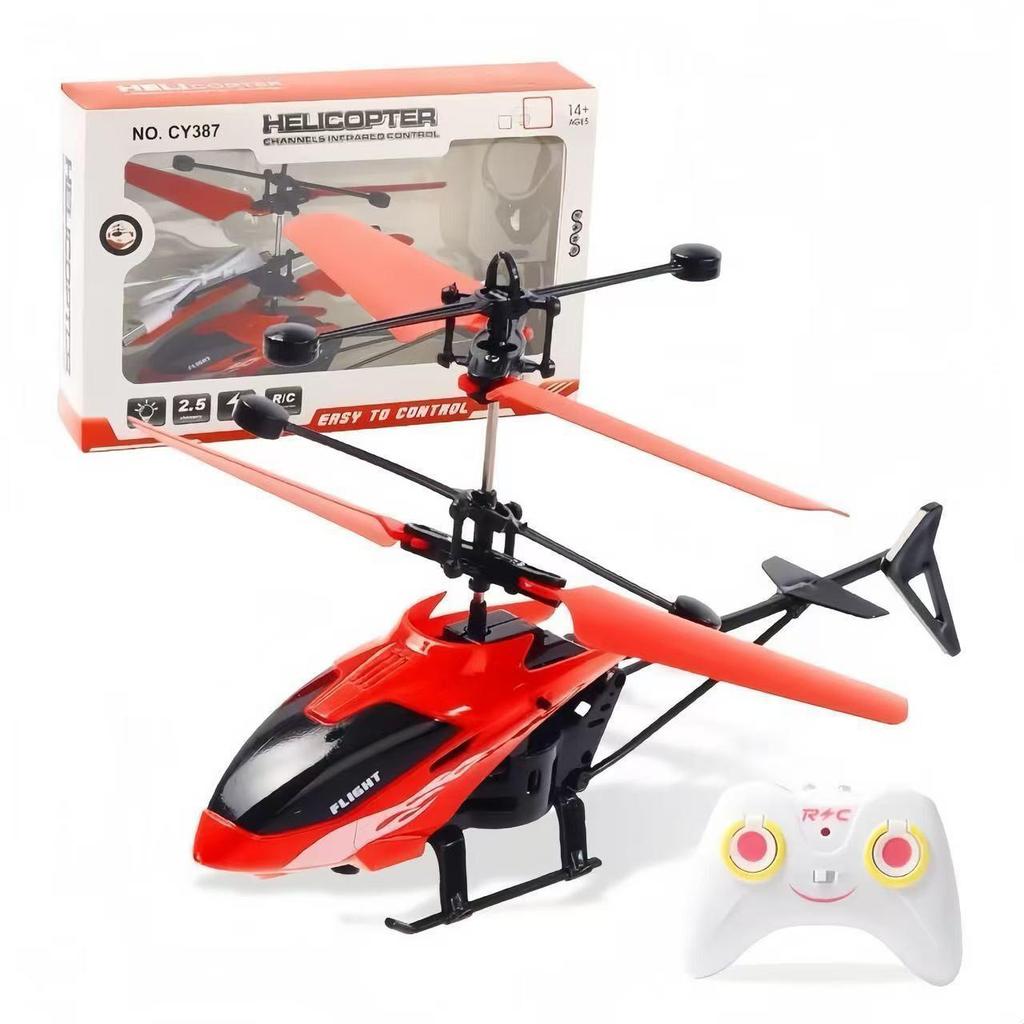 Indoor Gesture-Control Hovering Drone - Rechargeable, Durable, Remote-Control Toy Helicopter