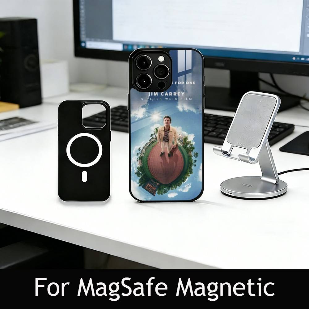 T-The T-Truman S-Show Phone Case For iPhone17,16,15,14,13,12,11 Plus,Pro Magnetic For Magsafe Wireless Charging