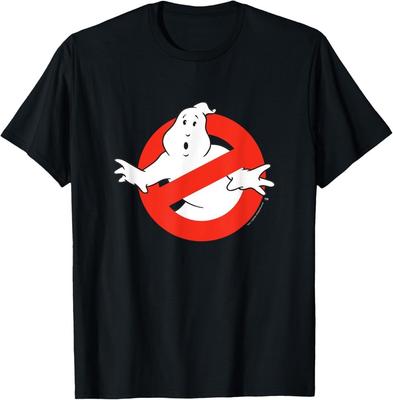 Оригинальная футболка Ghostbusters с забавным ретро-логотипом «Нет привидений»