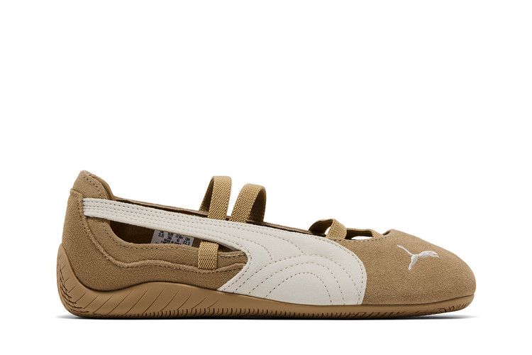 Женские кроссовки Puma Speedcat Ballet Prairie Tan (Женский) Прерийный загар/Теплый белый