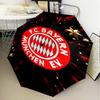 1 шт. Складной зонт FC Bayern München с принтом, автоматический зонт 8-спицевый для путешествий, кемпинга, подарки для фанатов, рождественские подарки