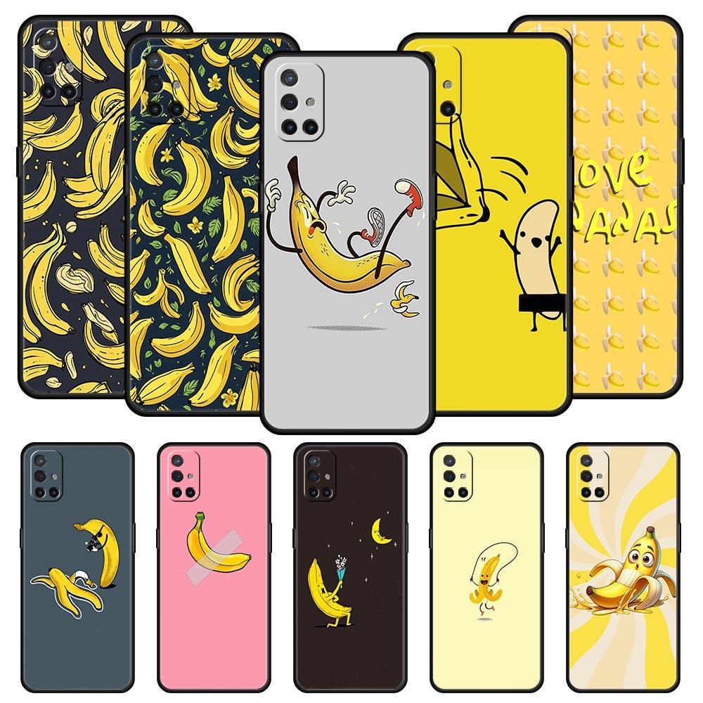 Phone Case For Oneplus 13R 13 12 10T 11 R10 Nord N100 N200 N10 9 9R CE 2 3 Z Pro Lite 5G Soft TPU Cover Funny Bite Apple Banana
