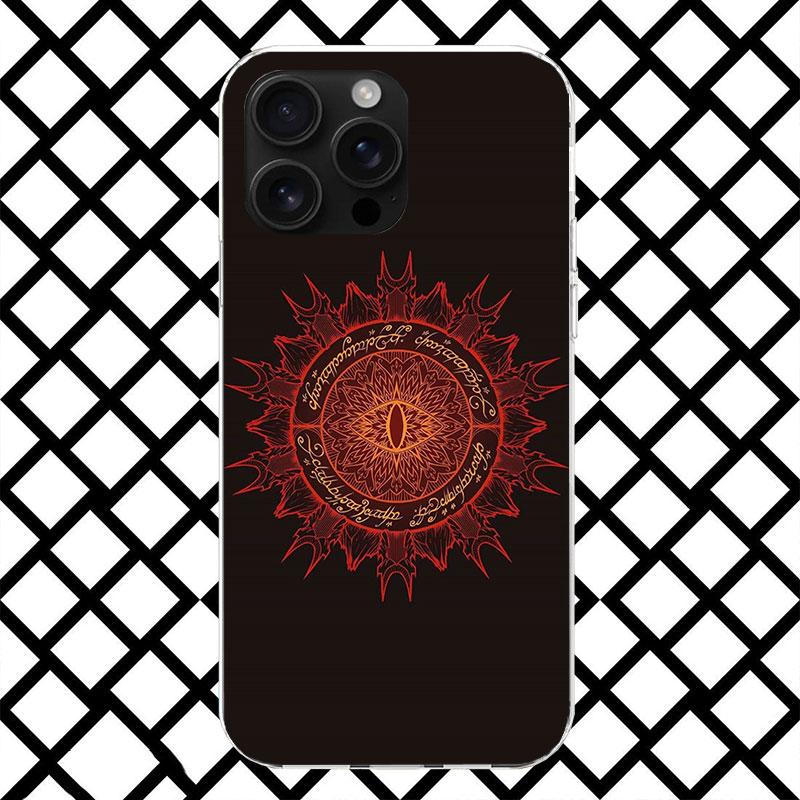 Чехол для телефона L-Lord of The R-Rings для iPhone 17 Air 16 16E 15 14 Plus 13 Mini 12 11 Pro Max 7 8 + SE 2020 Мягкий чехол Fundas 1