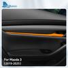 Верхняя отделка из замши LHD RHD Наклейка для Mazda 3 BP M3 Axela 2024 2025 Ручка двери автомобиля Внутренние аксессуары