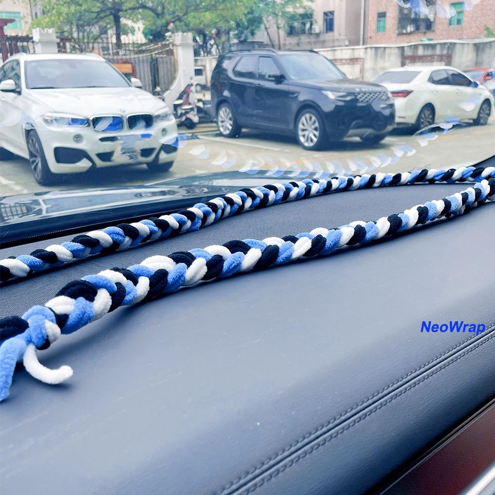 Car Vinyl Wrap Application Tool 300cm Soak Rope for Window Tint Windshield Gap Water Absorbing Rope Vinyl Film Install Tool