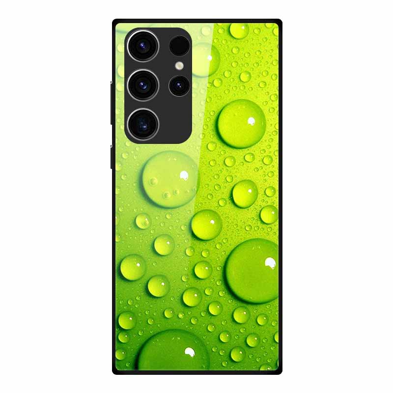 Чехол для телефона Samsung S23 Ultra Задняя крышка Чехол Закаленное стекло Мягкий Funda Для Samsung Galaxy S23 Plus Чехол S 23 + Ultra Coque