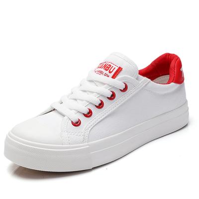 Модные классические женские парусиновые кеды, легкие, нескользящие, дышащие, на шнуровке, повседневная обувь, удобная обувь для ходьбы для подростков