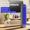 Wireless Portable Air Conditioning Cooling Fan 3 Speeds Strong Airflow Low Noise Rechargeable Quiet Floor-standing Fan