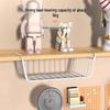 Dormitory Essentials Under-Shelf Storage Basket for University Desks and Wardrobes
