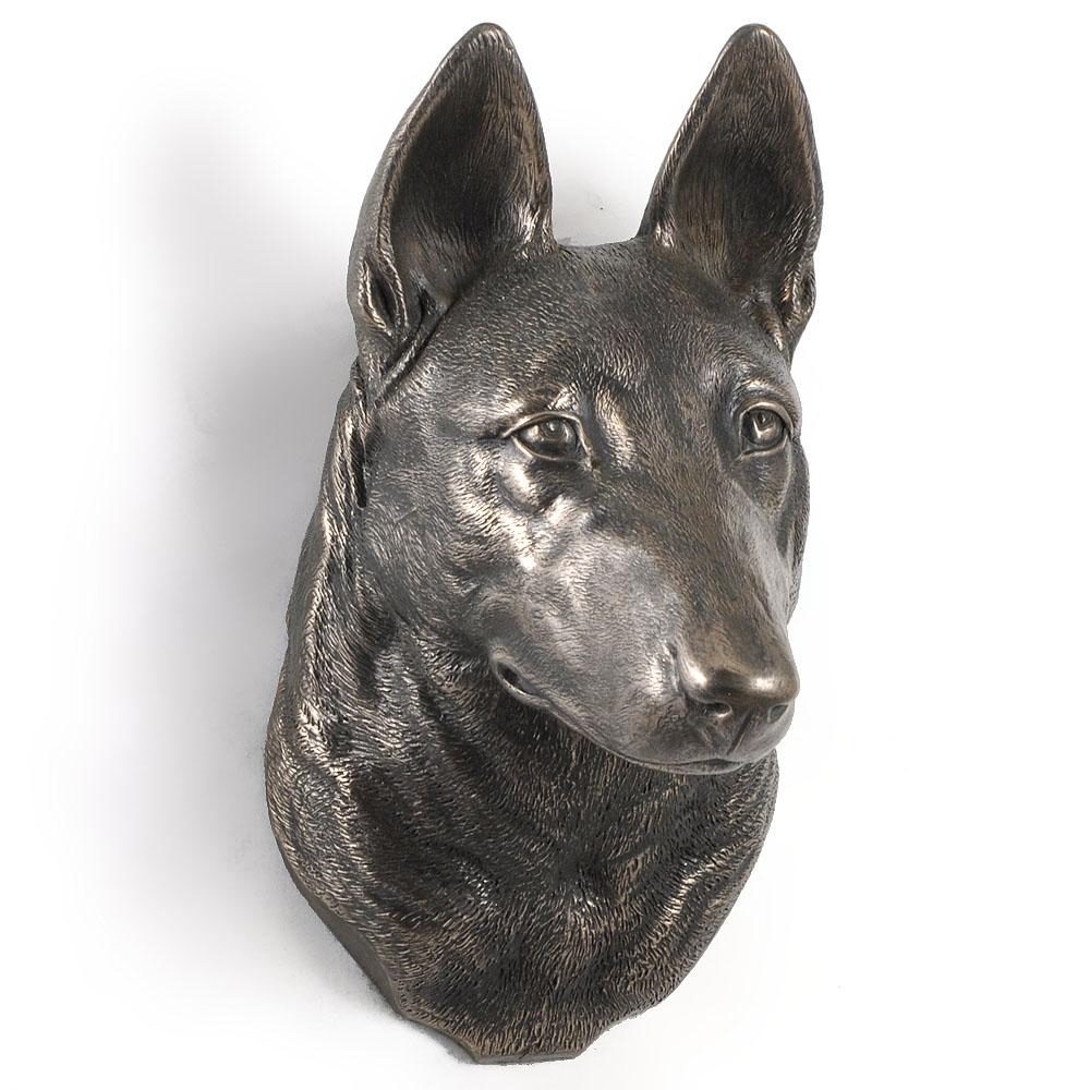Malinois Owczarek Belgijski - Statuetka Psa, Wiszące Popiersie, Unikatowa Ozdoba Dla Miłośnika Psów Marki Art-Dog